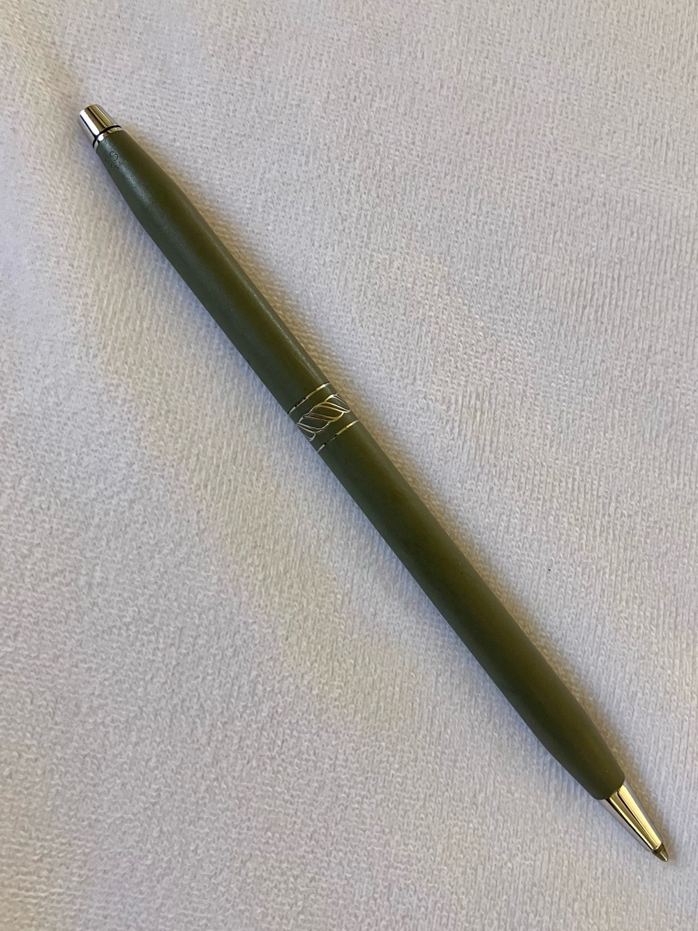 Vintage Cross Classic Century ballpoint pen matte grey